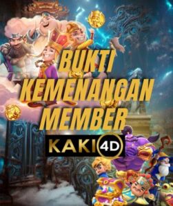 BUKTI KEMENANGAN MEMBER DI KAKI4D